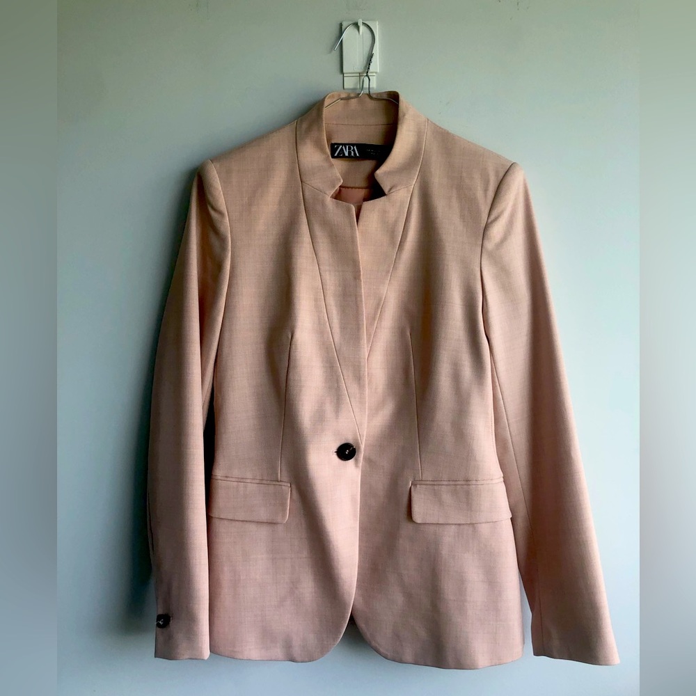 Zara Suit Jacket & Pants Set 2 Piece